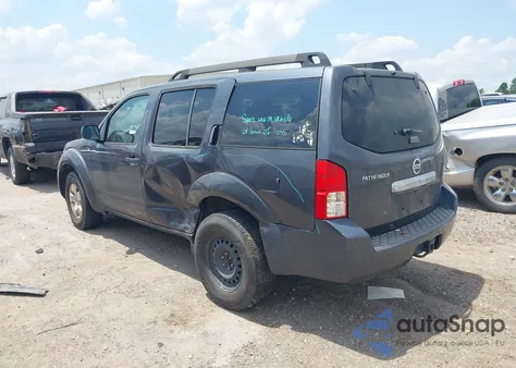 2010 Nissan Pathfinder S Fe z USA, uszkodzony, nr VIN 5N1AR1NN2AC601846